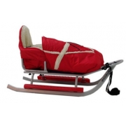 Luge Picco bébé avec chancelière Rouge