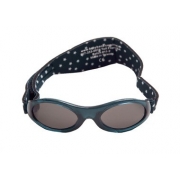 Lunettes de soleil anti uv enfant de 2 à 5 ans - Navy étoiles