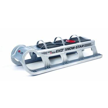 Luge rouge avec volant pour adulte et enfant max 75kg